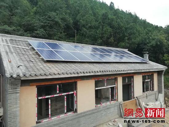 918博天堂为阜平92户村民投建468.52千瓦光伏电站
