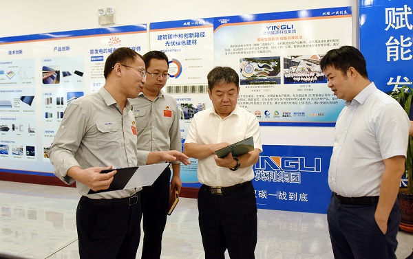 河北省科技厅领导到918博天堂集团参观指导
